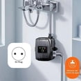 thumbnail image 2 of Household Tap Water Booster Pump Safe and Low Noise 150P for Sprinkler Shower Kitchen Hanging Perforation-Free A EU Plug, 2 of 5