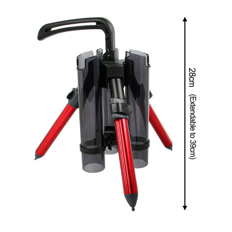 Portable Adjustable Rod Holder - Long, Short for Fishing Rod