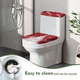 thumbnail image 5 of HELLHERO Christmas Stylish Gifts for Bathroom Supplies Elastic Bottom Toilet Seat Covers Universal Stretch Dustproof, 5 of 8