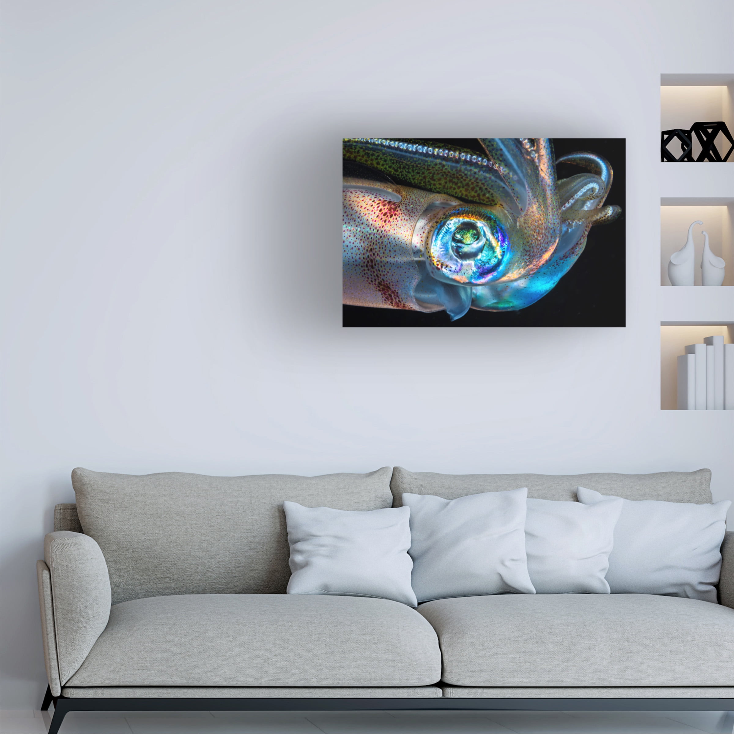 Barathieu Gabriel 'Eye Of Squid' Canvas Art