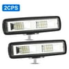 2pcs LED Light Bar for Jeep Truck, TSV 6inch 60W 4800LM Flood Spot Combo Beam LED Bar, LED Driving Lights Boat Lights Super Bright LED Off Road Lights for Trucks ATV UTV