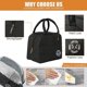 thumbnail image 5 of Bolsa térmica para el almuerzo para hombres y mujeres Bolsas térmicas para el almuerzo Bolsa térmica para el almuerzo a prueba de fugas para niños Mujeres Hombres Trabajo Picnic,11 Feliz Sencillez, 5 of 5