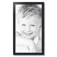thumbnail image 2 of ArtToFrames 15" x 27" Black Satin Picture Frame, 15x27 inch Black MDF Poster Frame (WOM-5180), 2 of 8