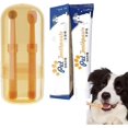 thumbnail image 1 of HAHDAXIA Zentric Dog Toothbrush, Flexibrush Pet Toothbrush With Tongue Scraper, Flexibrush Pet Toothbrush, Cat Toothbrush And Toothpaste, 360º Pet Toothbrush Dual Head Soft Silicone (1set), 1 of 7