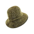 thumbnail image 7 of 2Chique Boutique Women's Rhinestone Embellished Bucket Hat Gold, 7 of 7