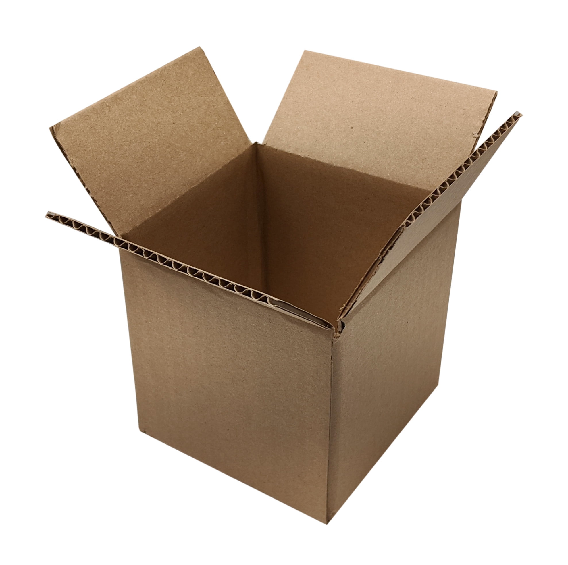 10" x 10" x 6" Cardboard Corrugated Boxes ECT-32 Lot of 25 65 lbs Capacity 