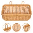 thumbnail image 3 of MasteelfCA Onion Basket Handwoven Basket Hanging Wall Onion Container Home Storage Basket, 3 of 8