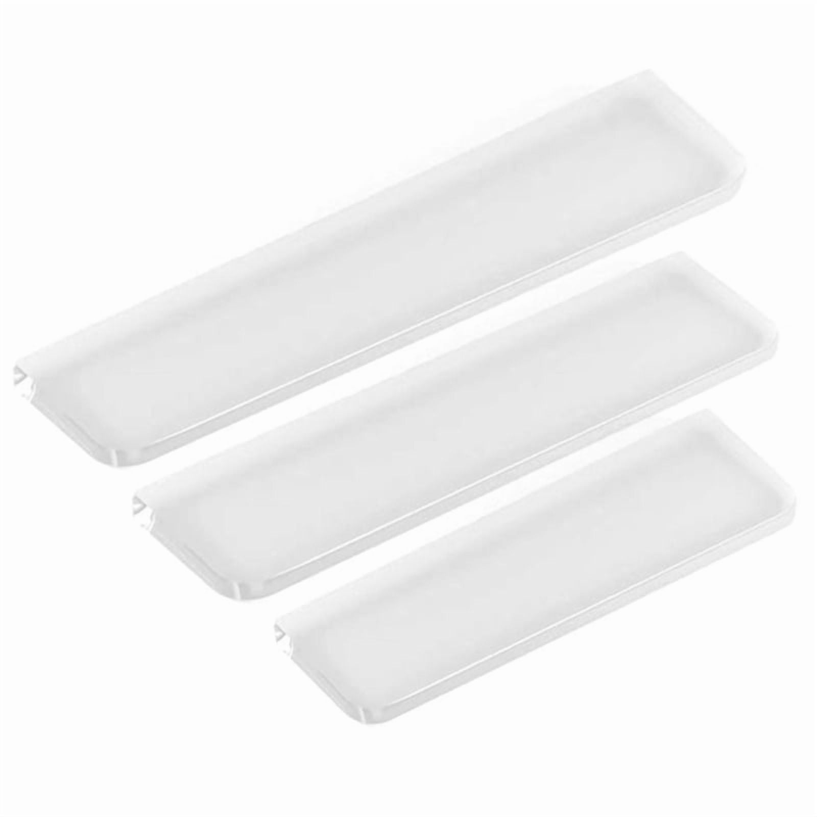 Acrylic Keyboard Wrist Rest, Frosted Comfort Pad for Typing Efficiency, 61 87 104Keys, Non Slip Base