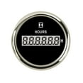 thumbnail image 3 of 8 color Digital Hour Meters with LCD Hour Meter Clock Gauge 52mm Time Meter For Car Boat Truck Motorcycle, 3 of 7