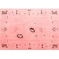 thumbnail image 1 of Ahgly Company Indoor Rectangle Solid Red Modern Area Rugs, 4' x 6', 1 of 4