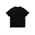 thumbnail image 2 of [Vintage Cotton Tee] 100% Cotton Men's Vintage Y2K Graphic T-Shirt | Soft Round Neck Short Sleeve Tee with Classic Monogram Print, Loose Fit Casual Shirt for Casual Attire, Machine Washable All-Seas, 2 of 5