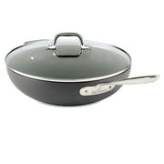 All-Clad HA1 Hard Anodized Nonstick Cookware, Chef's Pan with Lid, 12 inch