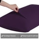 thumbnail image 5 of Funda Protectora de Almohada de Algodón uxcell Estampado Egipcio Morado Oscuro Standard/Cama Matrimonio, 5 of 6