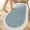 Blue, variant on Specollect Non Slip Soft Rugs for Bedroom Living Room,Oval Throw Rug for Kids Room,Shag Hallway Runner Rug,Small Soft Shaggy Bedside Non-Slip Plush Dorm Carpet Home Decor Aesthetic Water Absorption