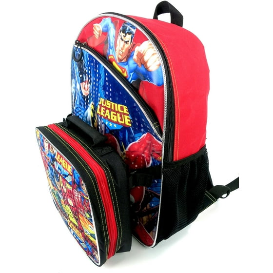 Justice League Marvel Justice League 16" Backpack with Detachable