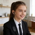 thumbnail image 4 of BotaniNest Headset For Driving With Vibration Alert And 10m Range Retractable Earpiece With LCD Battery Screen For Hands Business Calls, 4 of 7
