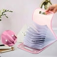 thumbnail image 1 of Extended Folder Portable Bag 13 Cells A4 Portable Folder Paper Bag Layer Large Capacity Bag For Students To Collect And Organize Artifacts Subject Classification, 1 of 5