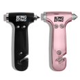 thumbnail image 1 of Martillo de escape de emergencia para coche BLINGSTING Glammer negro y rosa, 1 of 7