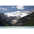 thumbnail image 2 of Mount Victoria And Lake Louise With Canoes In The Distance And Blue Sky With Clouds; Lake Louise Alberta Canada 19 x 12, 2 of 4