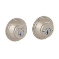 thumbnail image 1 of Prestige Round Single Cylinder Deadbolt, Slate, 1 of 1