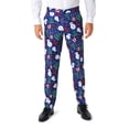 thumbnail image 6 of Suitmeister Men's Suits Christmas Snowman Blue - M Blue, 6 of 6