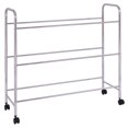 thumbnail image 5 of Costway Kids Toy Storage Shelf Organizer 9 Bins, Multi-colored Bin Cart Playroom, 5 of 5