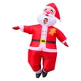 thumbnail image 4 of Disfraz inflable de Papá Noel para adultos, disfraz de Navidad, fiesta de Año Nuevo, 4 of 5