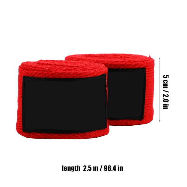 Sports Handwraps, Handwraps, 4 Couleurs Respirant Boxe Handwrap Intérieur pour Kickboxing Muay Thai Protection Main Boxe