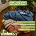 thumbnail image 4 of WeeSprout Baby Wraps Carrier - Perfect Child Sling for Newborn & Infant, Enhances Bonding, 4 of 8