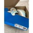 thumbnail image 4 of Ad-id-as Yung 96 Chasm Shoe Chunky Sz 12.5 NEW Teal White Leather Sneaker, 4 of 6