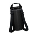 thumbnail image 3 of Mochila impermeable del bolso seco con impermeable hermética enrollable de la correa para el hombro 20L Negro, 3 of 8