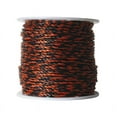 thumbnail image 3 of Koch 5031245 3/8 by 400-Feet Poly Twisted 3 Strand Rope, Orange/Black, 3 of 3