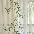thumbnail image 3 of 6 ft Faux Olive Vine Garland with Fairy Lights, Battery-Operated with Timer for Easy Use, Perfect for Christmas Mantles and Staircases, 3 of 8