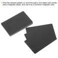 thumbnail image 4 of 100Pack Blank Cards 20mil Blank Credit Cards Plastic Cards Black, 4 of 6