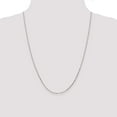 thumbnail image 6 of Primal Gold 14 Karat White Gold 1.40mm Diamond-cut Cable Chain, 6 of 7