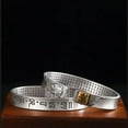 thumbnail image 2 of K-KED 925 Silver 12Zodiac Cuff BangleTrendy Personalized Primitive Year Solid Bracelet-56-58mm-Zodiac sign - Rabbit, 2 of 9