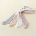 thumbnail image 1 of JUNWELL 4pcs Girls‘ Simple & Versatile Anti-Mosquito Thin Tights For Summer  Suitable For Toddler Girls‘ Outdoor Activities In Spring And Autumn, 1 of 6