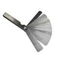 thumbnail image 3 of 32 Blade Feeler Gauge Metric & SAE Dual Reading Combination Gap Thicknes Measure, 3 of 11