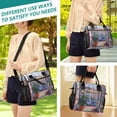 thumbnail image 5 of FORMRS Insulated Lunch Bag Unisex Large Capacity with Shoulder Strap, Green Boat, 5 of 6