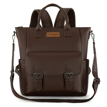 Montana West Wrangler Vegan Leather Backpack for Women