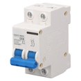 thumbnail image 1 of 2P DC Photovoltaic Circuit Breaker, High Sensitivity, Overload Protection, 12-240V DC, 4kA, 6A, 1 of 5
