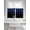 Blue, variant on Black White Living Room Curtains 2 Panel, Modern Geometric Abstract Gradient Striped Cafe Window Treatment, Farmhouse Bedroom Bathroom Kitchen Curtains Drapes 104"x54"