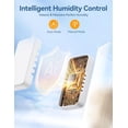 thumbnail image 3 of 12L Humidifiers Last 120 Hours, Cover up to 1000ft², Top Fill Ultrasonic Cool Mist Humidifier, 3 Mist Level, 24H Timer, Essential Oil Diffuser Humidifiers For Bedroom, Home, 3 of 7