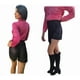 thumbnail image 5 of Falda corta de piel negra Ecocuero para mujer, 5 of 5