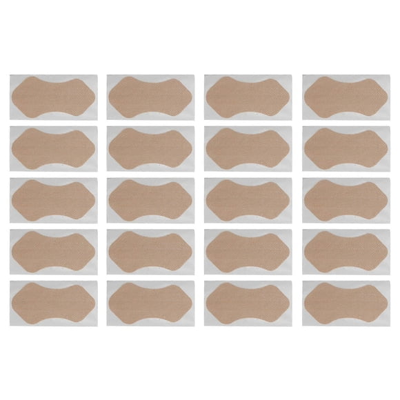 Lot de 20 coussinets anti-transpiration jetables pour aisselles, élastiques, haute absorption, respirants et invisibles