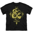 thumbnail image 2 of Dungeons and Dragons Year of the Dragon Gold Logo Kids T Shirt (Medium) for Youth Toddler Boys and Girls, Black, 2 of 5