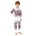 thumbnail image 2 of Lvotionpl 2026 Match Christmas Pjs, Matching Christmas Pajamas Long Sleeve Top & Pants Set Matching Holiday Pajama Xmas Set, 2 of 5