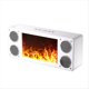 thumbnail image 1 of Altavoz Bluetooth Estéreo Panorámico de 360° con Sonido Envolvente y Subwoofer HIFI con Efecto de Chimenea de Llama. Compatible con Reproducción TF, USB y AUX., 1 of 5