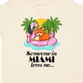 thumbnail image 4 of Inktastic Someone in Miami Loves Me Boys or Girls Toddler T-Shirt, 4 of 5
