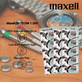 thumbnail image 5 of MAXELL Watch Battery 1.55V Button Cell Batteries MX 329 SR731SW, 5 of 5